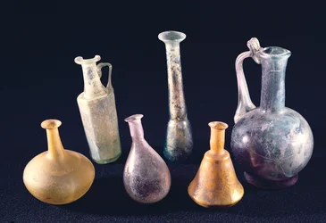 Six vases, from Aquileia